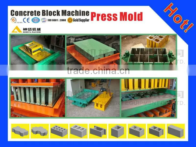 QTJ4-18 hot products automatic concrete brick block making machine in kenya