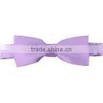 2016 latest design colorful small polyester bow tie for kid