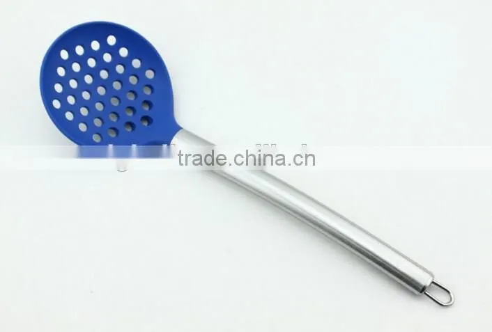 Silicone Kitchen Utensil 6 Piece Cooking Tools With Stainless Steel Handle
