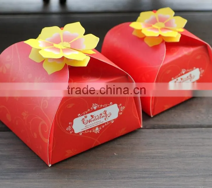 blue l Paper Gift Box candy paper box for wedding chocolate box