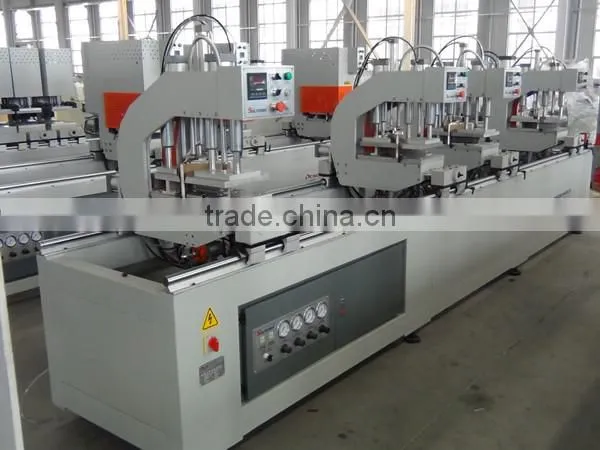 PVC Windows Manufacturing Machine Four Head Welding Machine