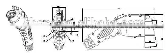EV Dummy Socket / China electrical plug holder ev charging holder