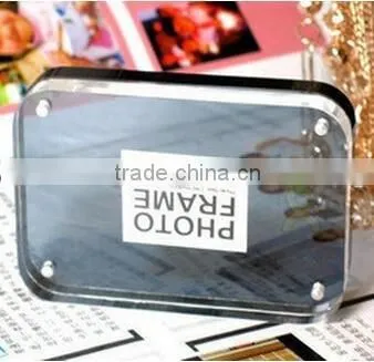 acrylic showcase display picture photo frame