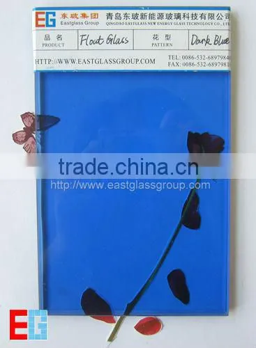 3mm F-Green float glass price with ISO9001 Cerficated