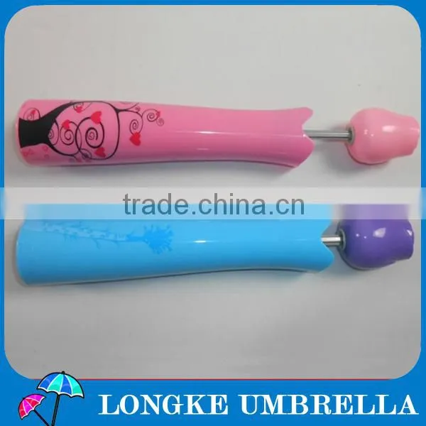 3 fold umbrella with rose bottle/Tulip umbrella