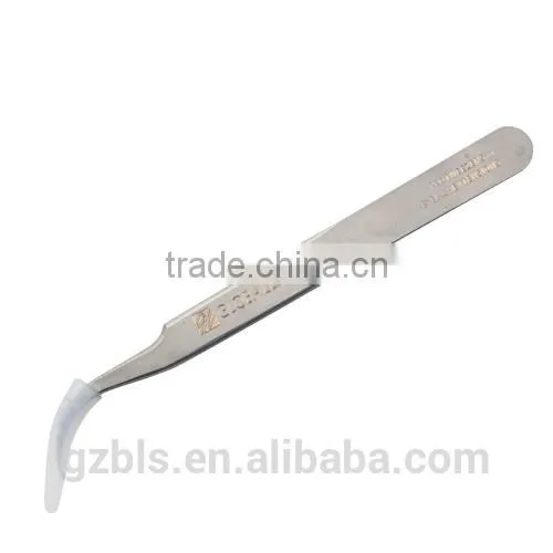 Professional Titanium An-tiallergic Bending Tweezers