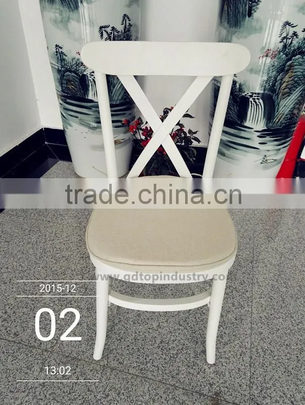 Stackable Beech White Tuscan Chair