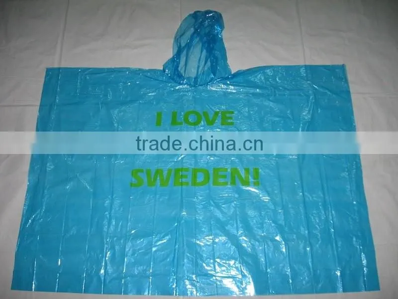 YunShang PE Disposable Waterproof Emergency White Poncho