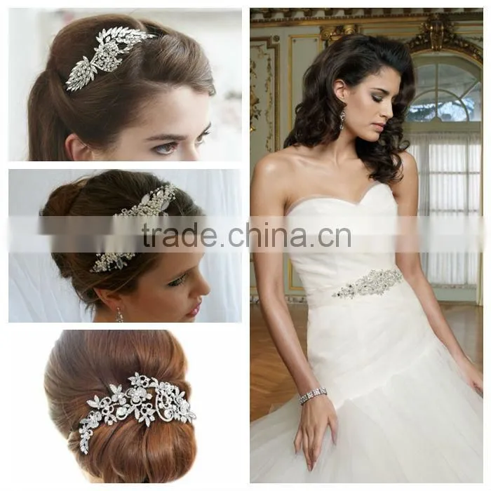 crystal pearl new acrylic rhinestone trimmings for wedding wholesale
