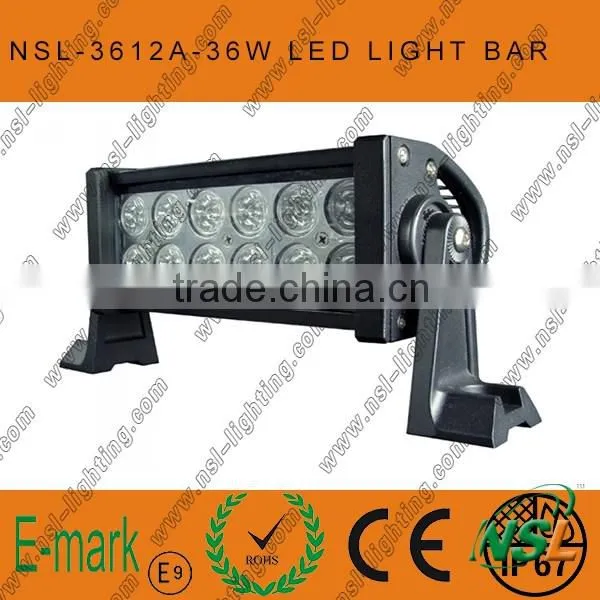 7inch 36watt Epistar LED fog light/LED light bar for ATV SUV track