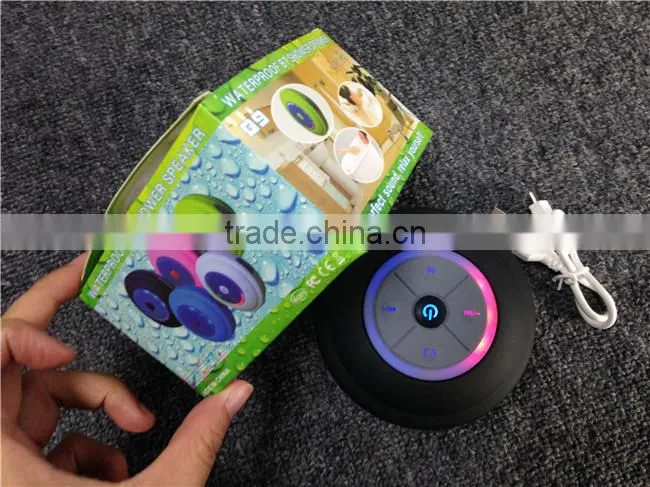 2015 Latest waterproof bluetooth speaker mini portable wireless speaker