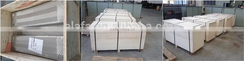 GX100 plate heat exchanger gasket and plate