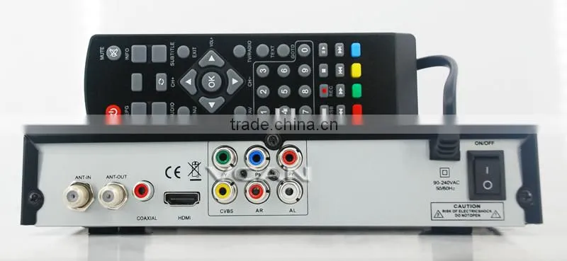 VCAN0870 Philippine home ISDB-T digital tv box MPEG4 full segment USB recorder