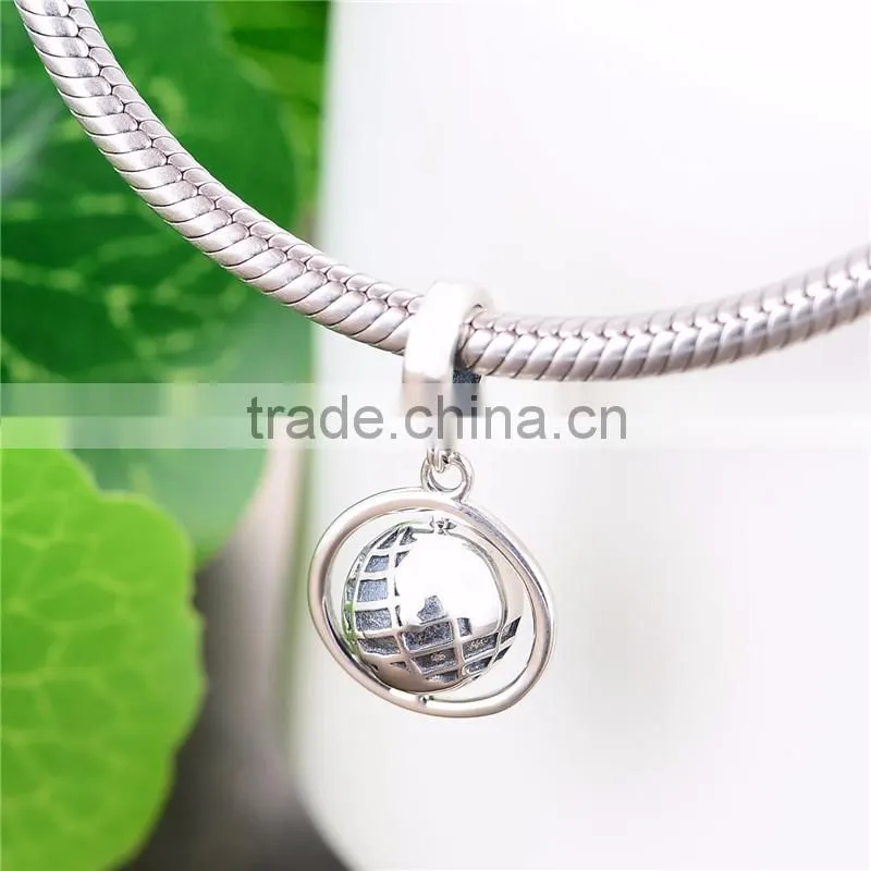 S185 Globalwin Sterling Silver Jewellery Wholesale Custom Logoearth Charms