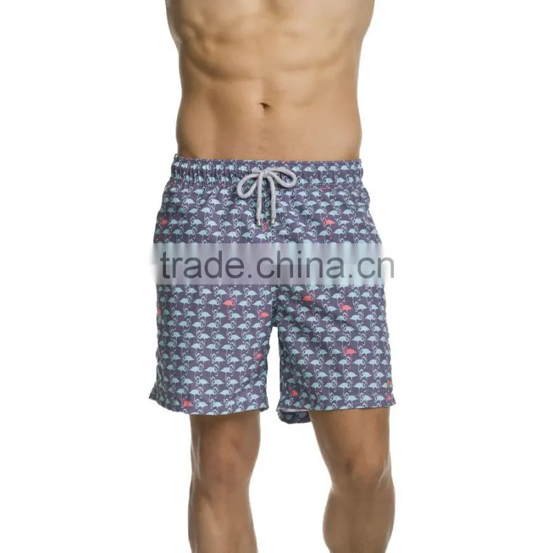 Men's Gray Beach Shorts