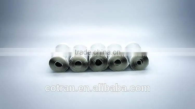 Electrical insulation rubber sealing stainless steel adhesive tape