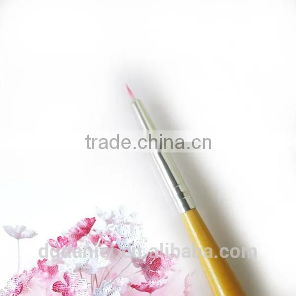 Nylon Nail Brush with Wooden Handle