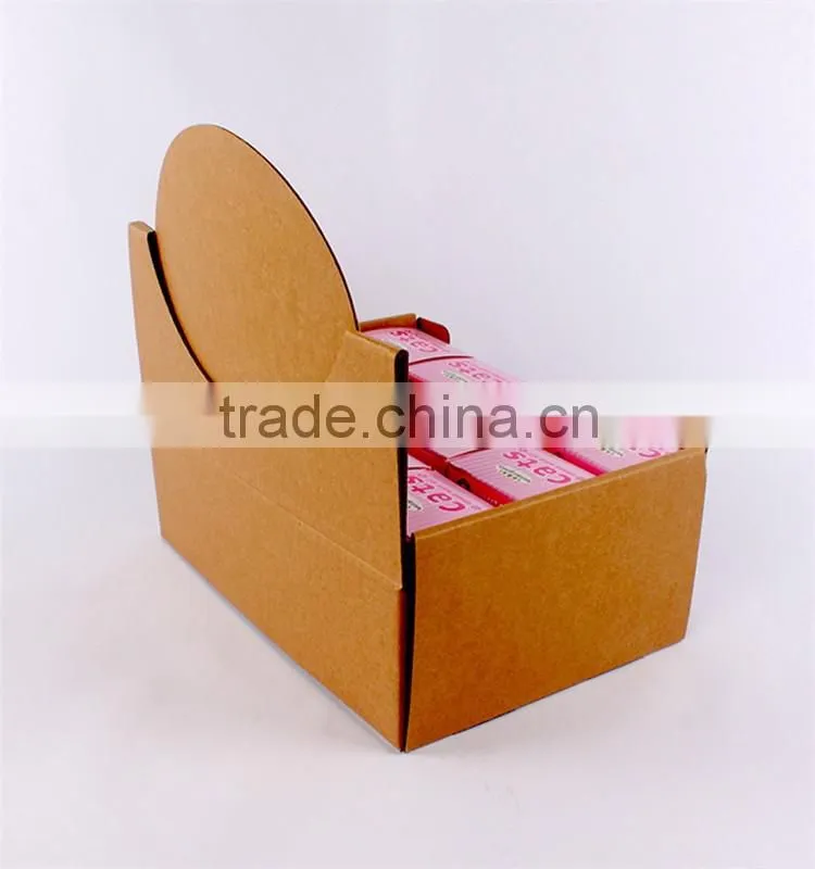 Custom Printing Counter Display Corrugated Paper Display Box
