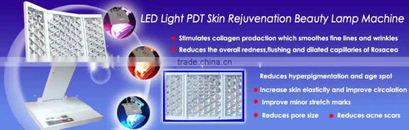 best 3 color yellow blue led red light therapy machine for homeuse