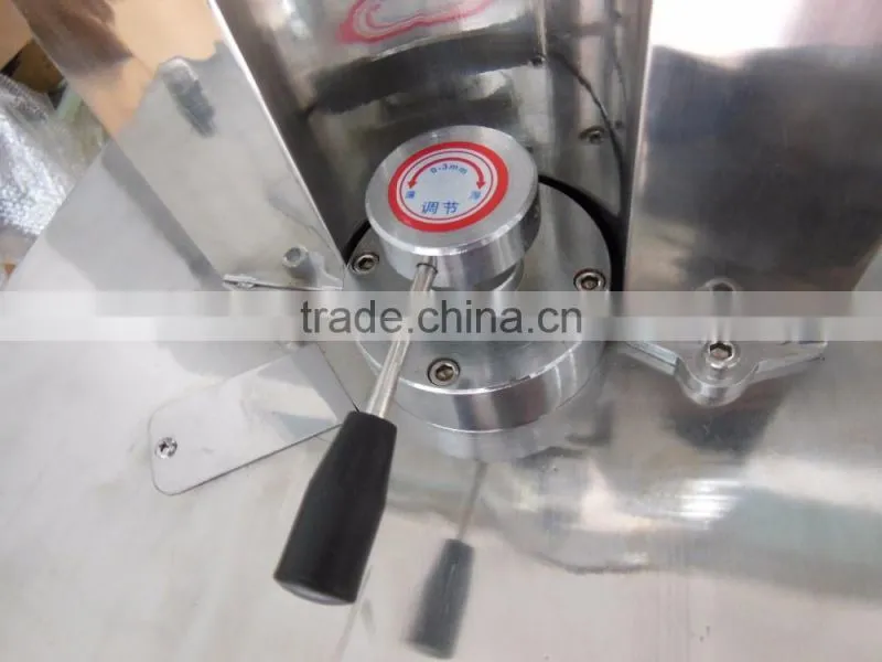 Adjustable Stainless Steel Automatic Nuts Almond Peanuts Slicer Slicing Machine