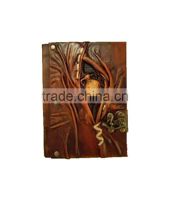 %100 New Genuine REAL LEATHER HANDMADE- HANDMADE HIGH QUALITY VARIOUS DESIGNS JOURNAL -NOTEBOOK - DIARY - SKETCHBOOK