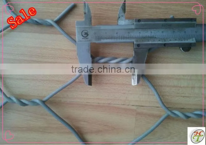 3mm dia wire 6cm by 8cm mesh size PVC finish 1m woven mesh hexagonal gabion mattress box