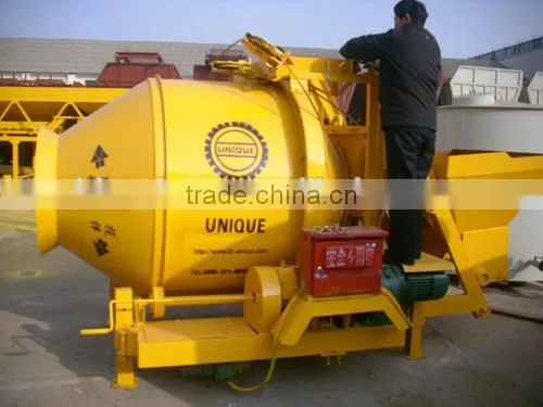 Hot Sale Mobile Diacharg Volume 500L Concrete Mixer JZC500