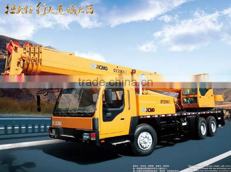 Tyre Wheeled XCMG 90T Truck Crane QY90K Crane
