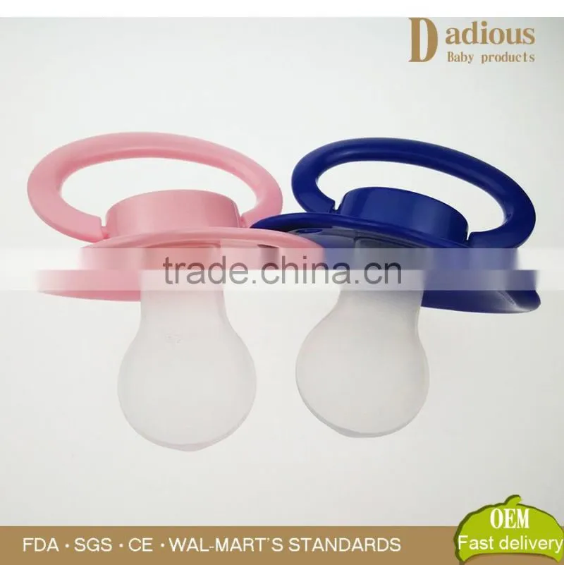 2016 recommended Large Funny Silicone Adult Baby Pacifier new color come in