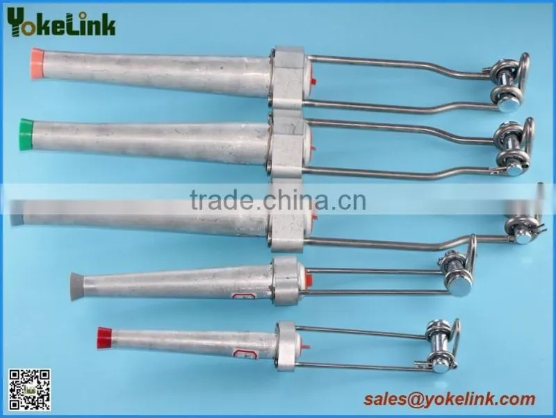 ZB Automatic stainless steel bails dead ends
