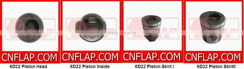 Auto spare parts 4BT piston ring