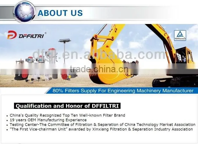 China Professional OEM Factory YPH330 Hydraulic Oil Line High Pressure Cotton Wood Pulp Filter