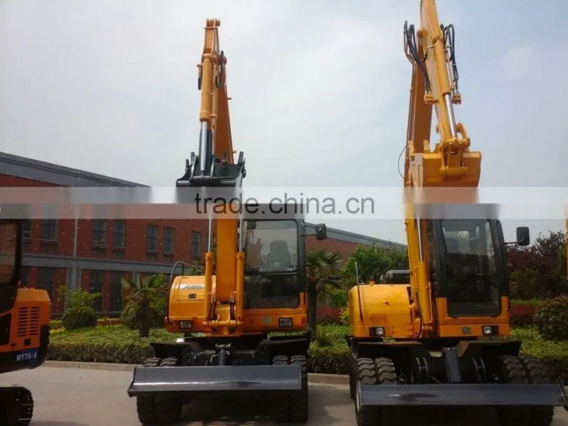 Remote control Excavator 7ton Mini Crawler Excavator WYL75