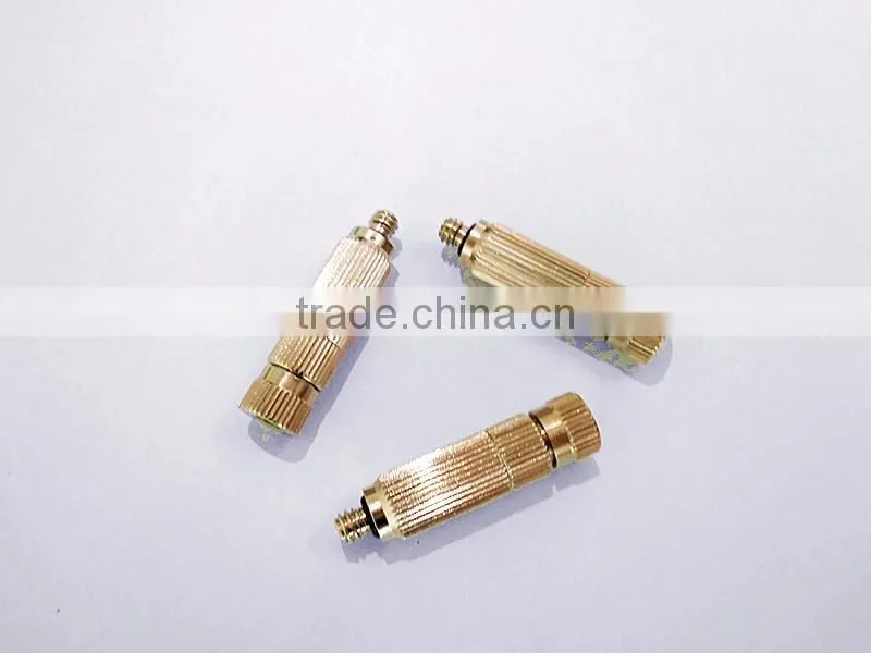 Humidify system fog nozzle,anti-drip mist nozzle,metal fog nozzle