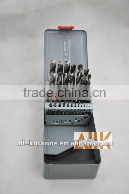 25S HSS Straight Shank Twist Drill Sets