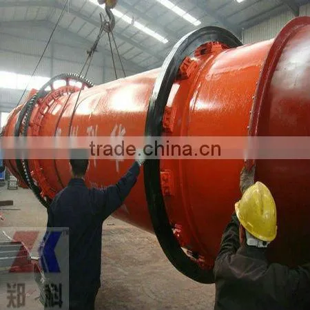 Rotary Dryer Widely Used For Sand, Coal, Sludge, Coal Slurry, Fly Ash, Clay