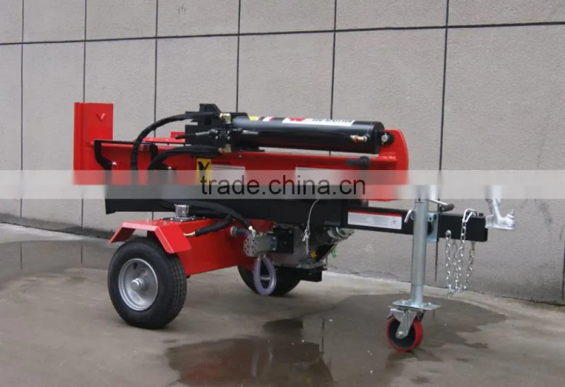 Gasonline 40Ton Log splitter wood log cutter splitter Plywood packing