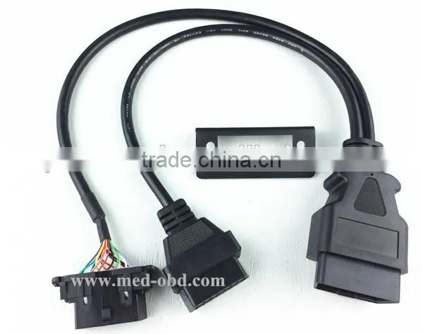 OBD2 Y Cable Adapter for Network Cable/Optical Audio Cable Rca Adapter In OBDII