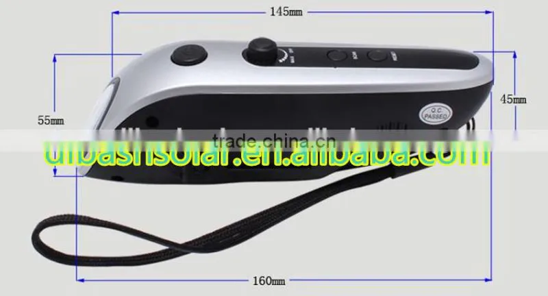 5 PCS ABS li-cell battery solar torch lamp