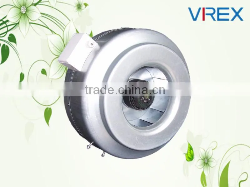 2014 Hot Sale 4"~12.5" 220V Round Ducting Centrifugal Air Fan flexible duct fan