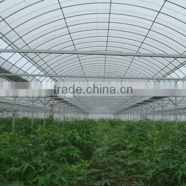 Prefabricated monomer support low-cost film greenhouse