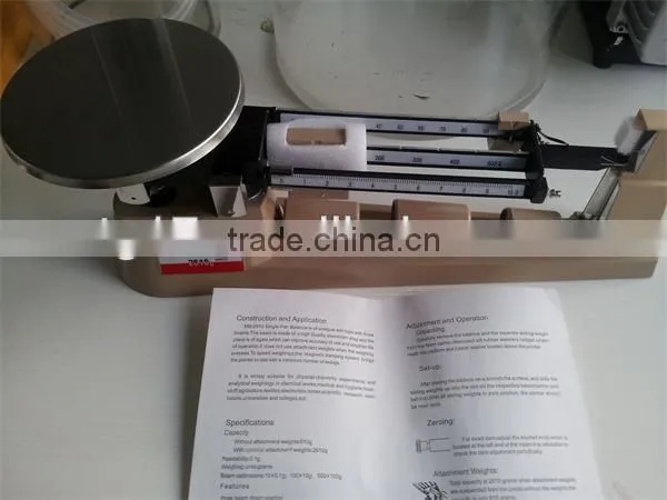 MB-2610 laboratory triple beam balance 2610g/0.1g