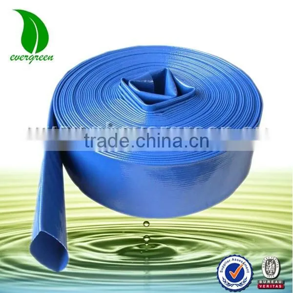 1-10 inch PVC irrigation layflat hose water supply hose pvc lay flat hose