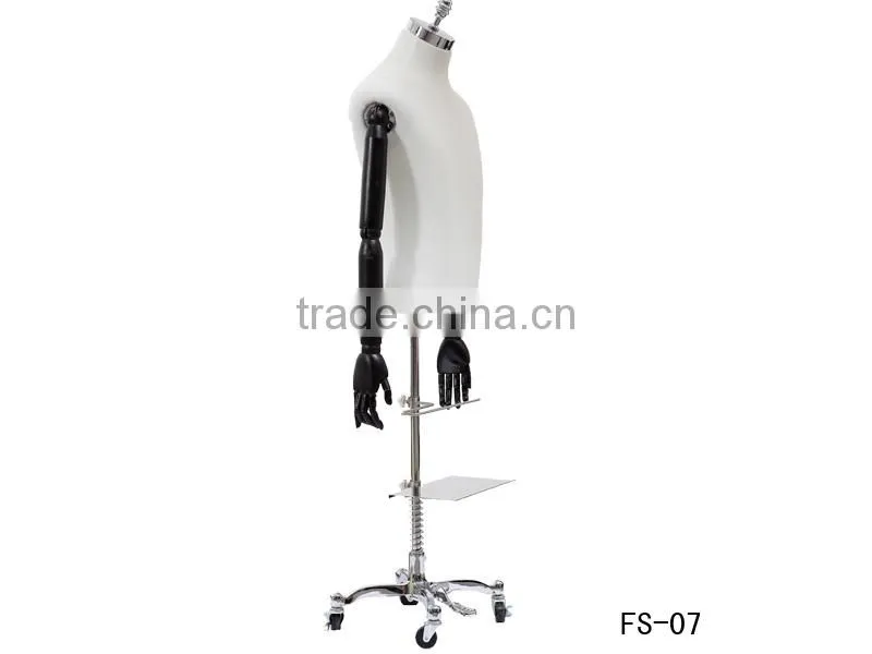 New fashion display model adjustable wooden tailor mannequins