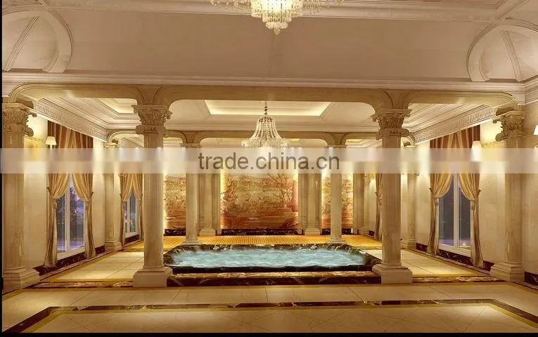 Bisini 3D Rendering Design for Residential Villa, Professional 3D Design For Private Lounge