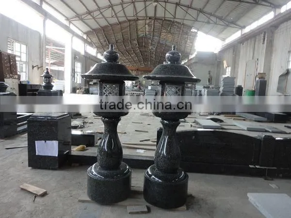G664 Granite Chinese Stone Lantern For Cemetery