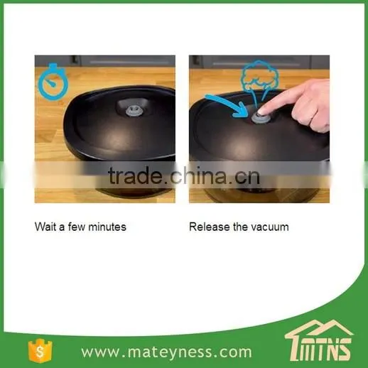 Marinating Vacuum Container With Vacuum Pump