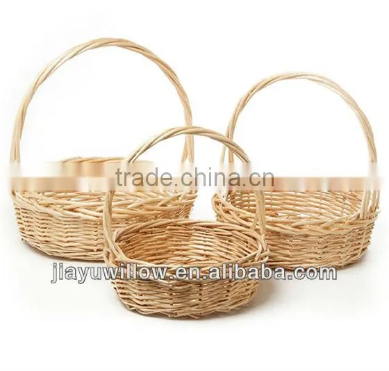 3pcs Round empty knitting gift baskets