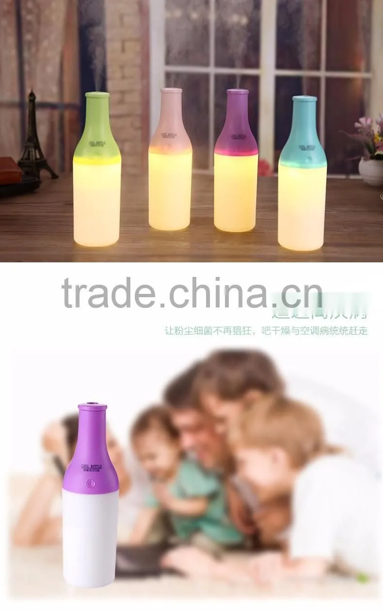 Multifunction Cool Facial Mist Sprayer, Fresh Air humidifier with Night Light