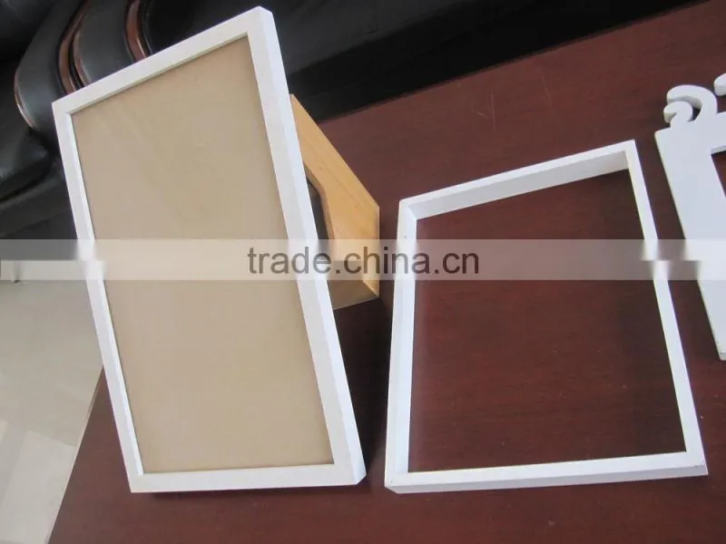 latest design A5A3A4colorful wood photo picture frame